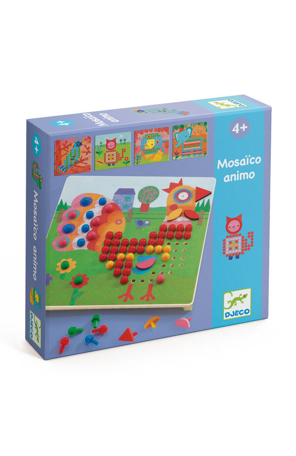 Jucarie educativa Mozaic animo, Djeco