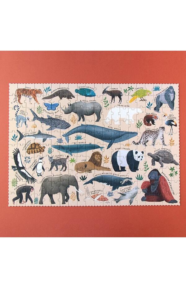 Puzzle Viata in salbaticie, Londji