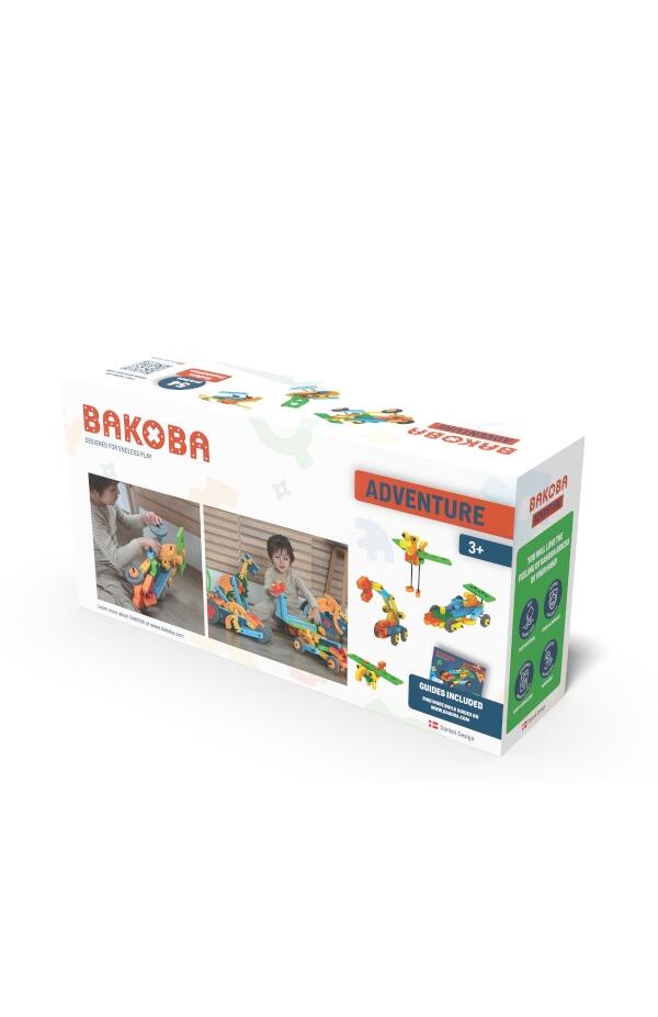 Joc de construit cu blocuri Adventure, Bakoba Joc de construit cu blocuri Adventure, Bakoba