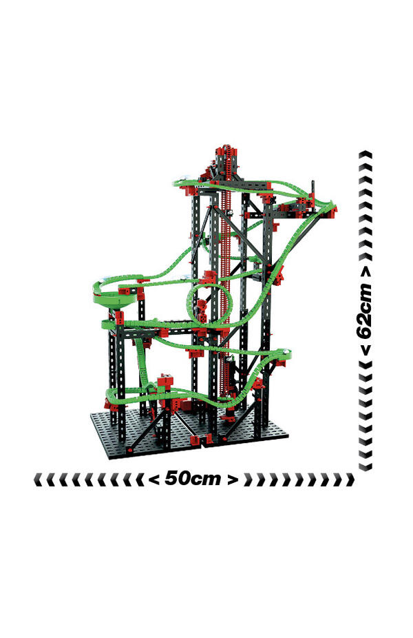 Kit STEM Cursa cu obstacole Dynamic L2, Fischertechnik