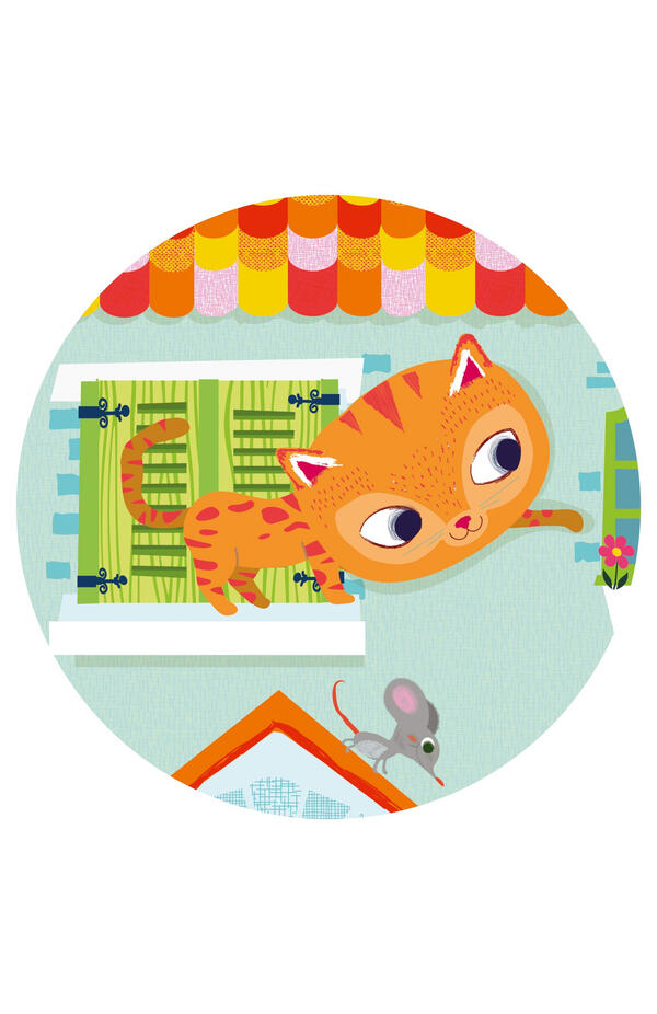 Puzzle Pisici jucause, Djeco