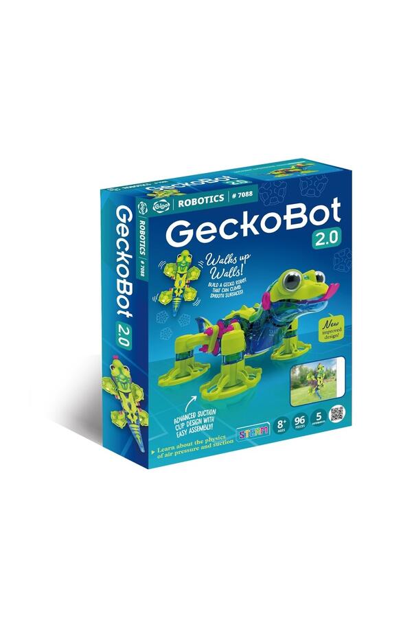 Kit STEM Gecko robotul care se catara, Gigo Toys