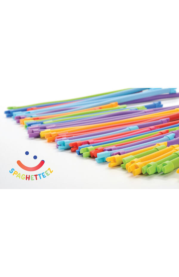 Set de construit cu magnet Spaghetteez 70 piese