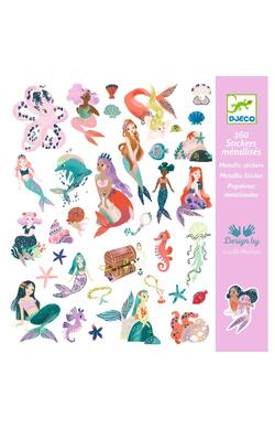 Abtibilduri metalice Sirene, Djeco