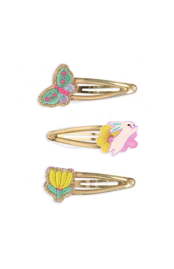 Colectia Plume - 3 agrafe de par Pensée, Djeco