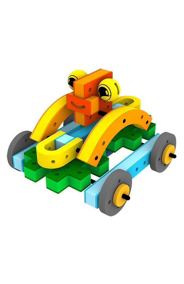Joc de construit cu blocuri Combiner, Bakoba Joc de construit cu blocuri Combiner, Bakoba