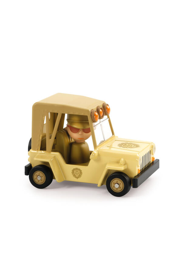 Masina safari, Colectia Crazy Motors, Djeco