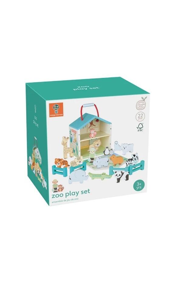 Joc magnetic – Gradina zoologica, Orange Tree Toys