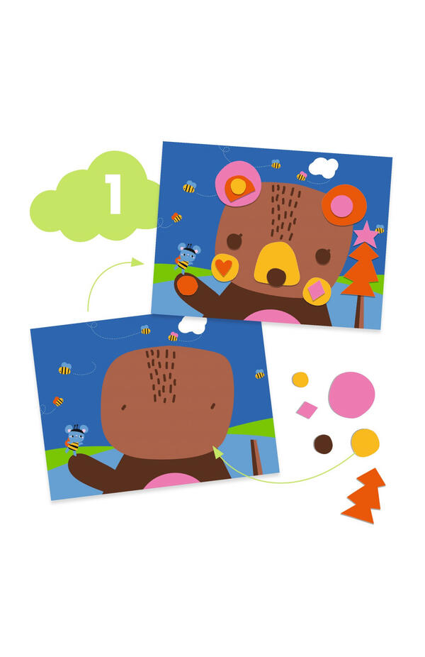 Joc creativ 6 activitati, Djeco Joc creativ 6 activitati, Djeco