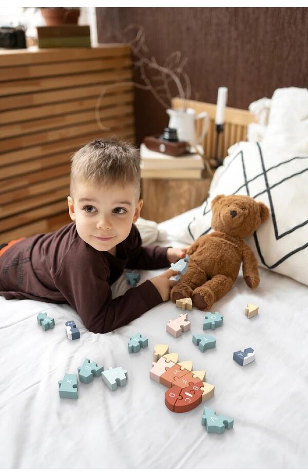 Puzzle din lemn ABC Dino, Speedy Monkey