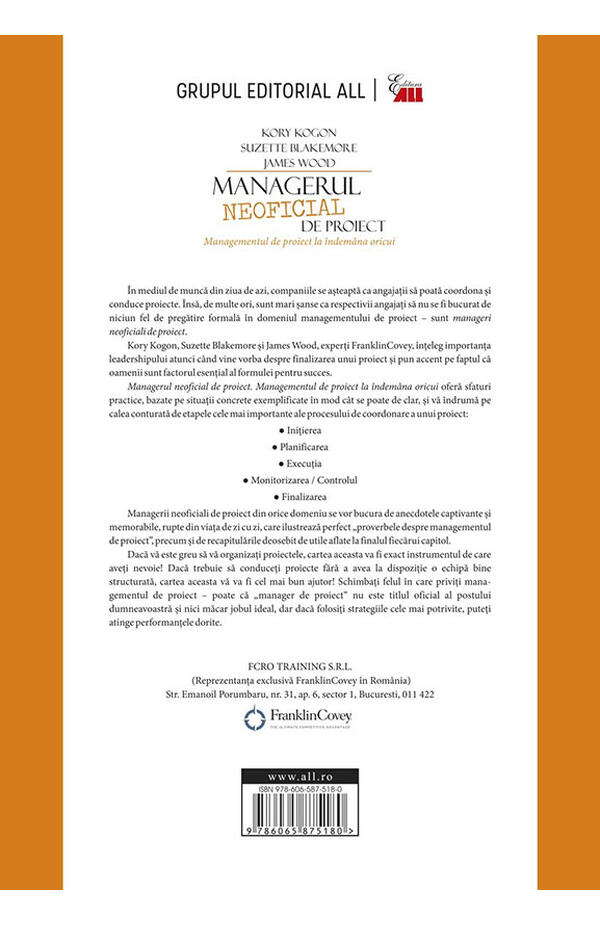 Managerul neoficial de proiect