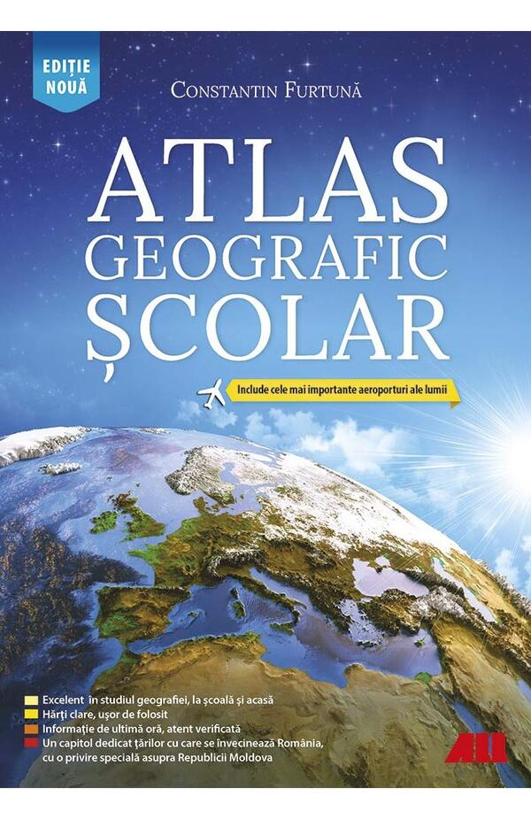 Atlas geografic scolar. Ed. 2020