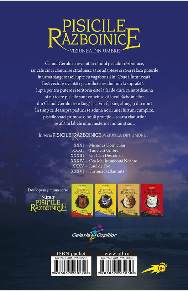 Pisicile razboinice, volumul 34, Cea mai intunecata noapte