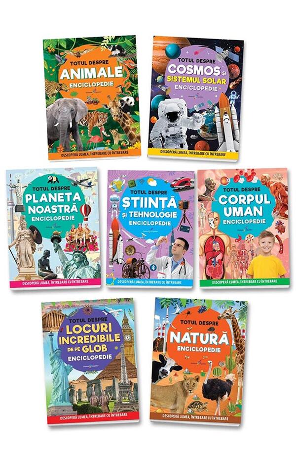 Enciclopedie la cutie. Descopera lumea, intrebare cu intrebare