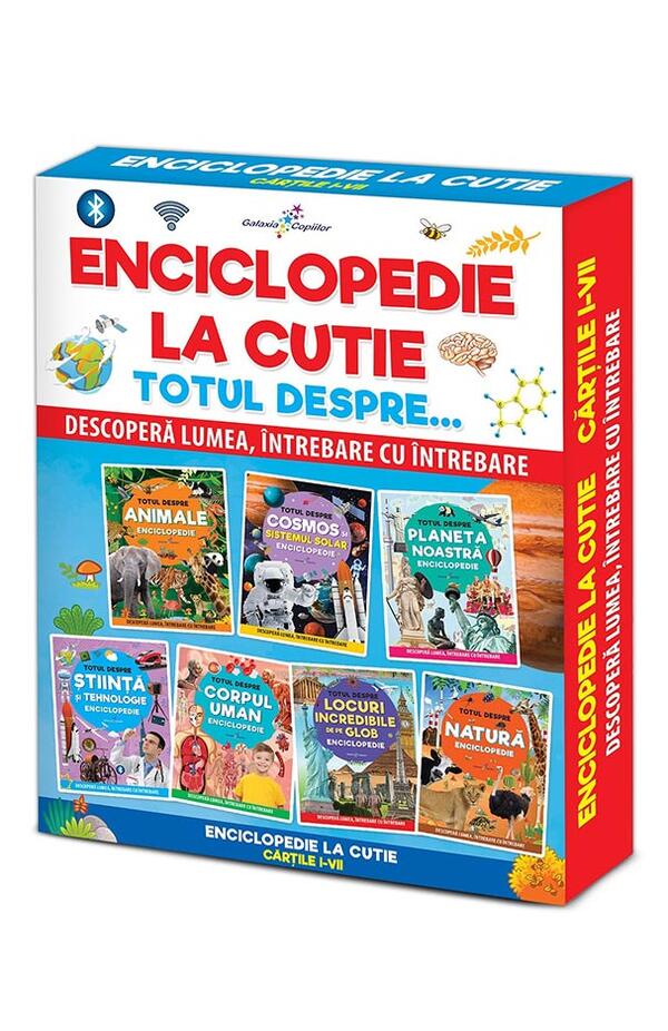 Enciclopedie la cutie. Descopera lumea, intrebare cu intrebare