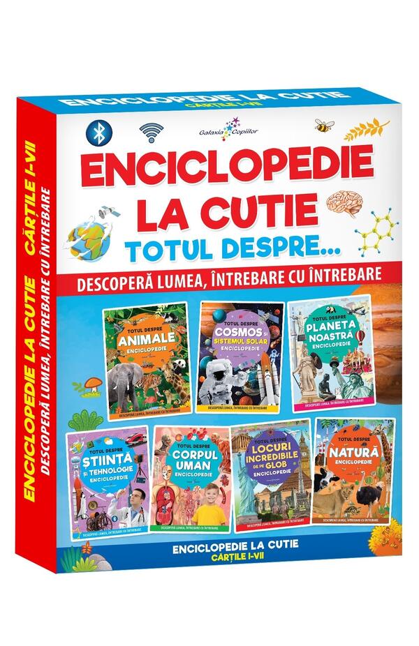 Enciclopedie la cutie. Descopera lumea, intrebare cu intrebare