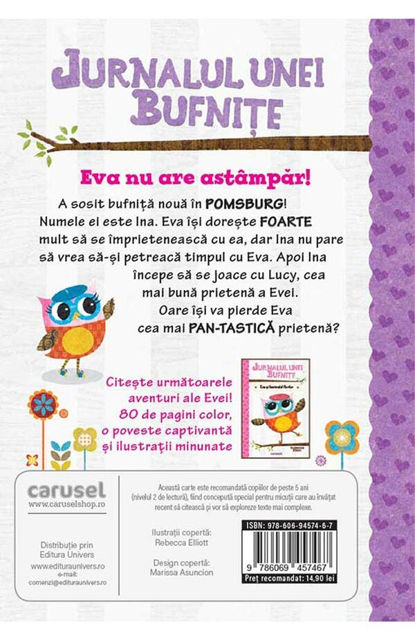 Jurnalul unei bufnite - vol. 4 - Eva si bufnita cea noua