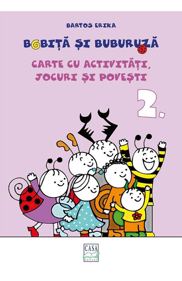 Bobita si Buburuza - Carte cu activitati, jocuri si povesti nr. 2