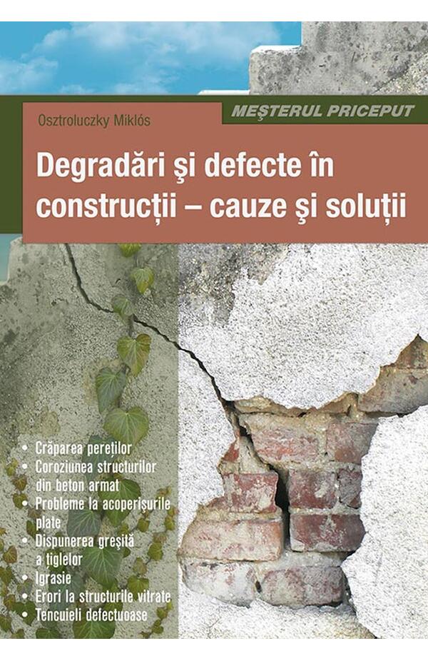 Degradari si defecte in constructii - Cauze si solutii