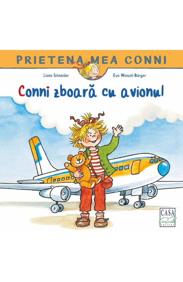 Conni zboara cu avionul, autor Liane Schneider