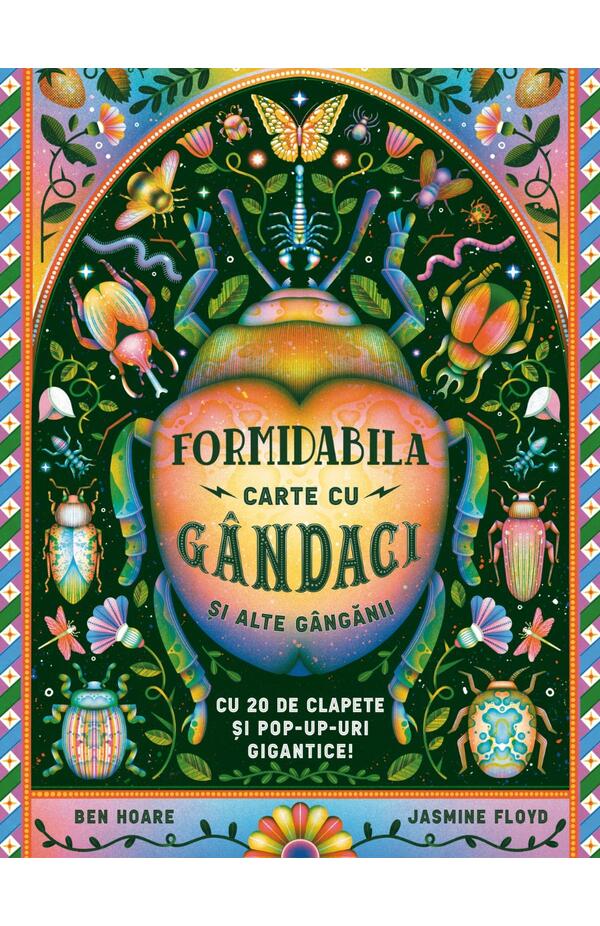 Coperta Formidabila carte cu gândaci și alte gângănii de Ben Hoare, Editura Casa