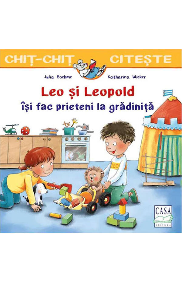 Leo si Leopold isi fac prieteni la gradinita
