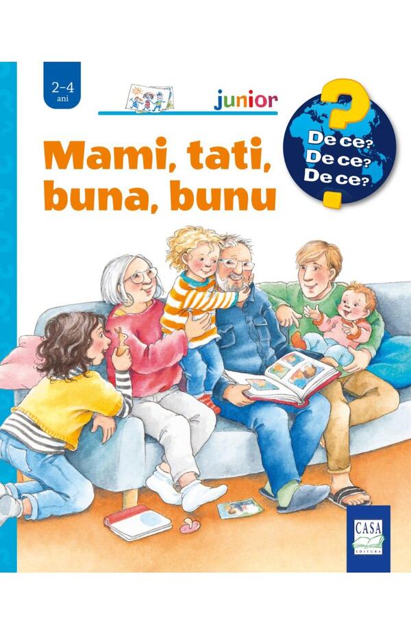 Coperta cărții Mami, tati, bună, bunu de Andrea Erne – Editura Casa