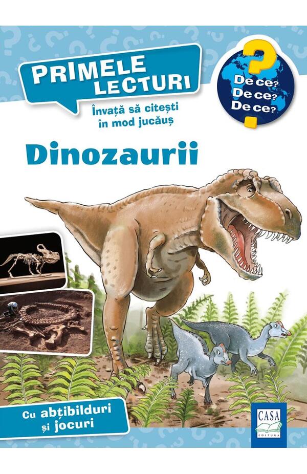 Primele lecture - Dinozaurii, autorCarola von Kessel