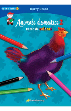 Animale domestice 2 - carte de colorat
