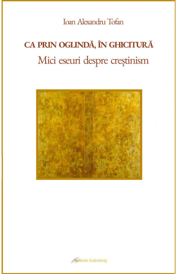 Ca prin oglinda, in ghicitura. Mici eseuri despre crestinism