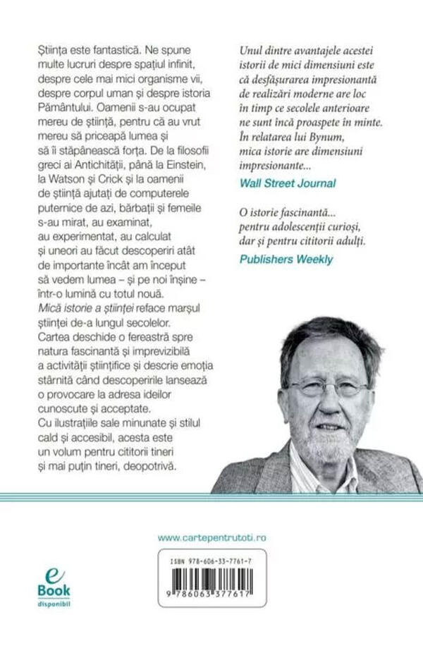 Mica istorie a stiintei, autor William Bynum