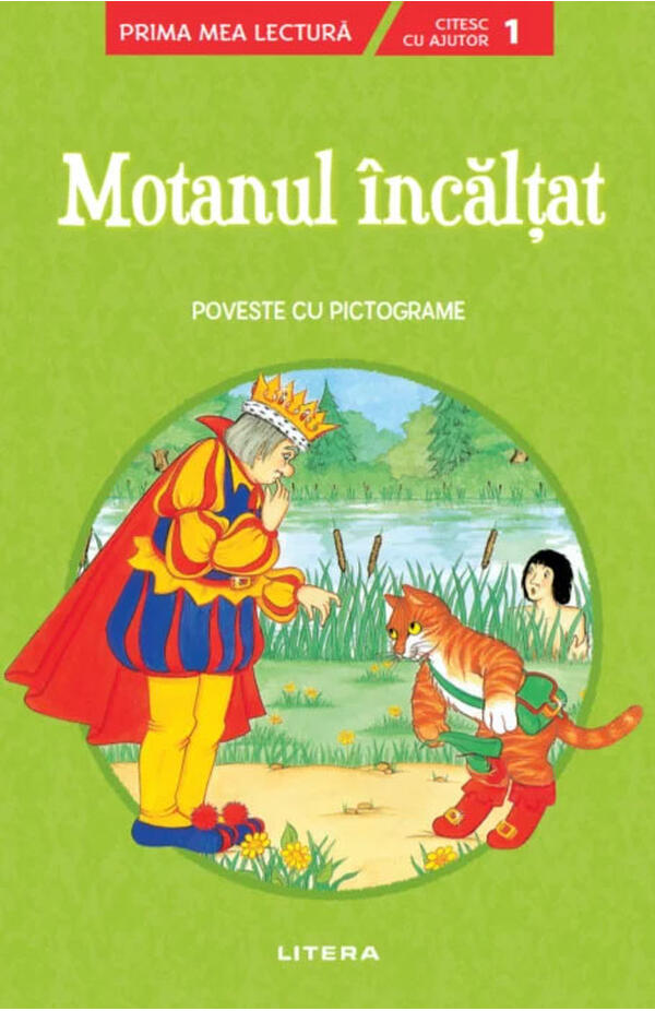 Motanul incaltat Poveste cu pictograme
