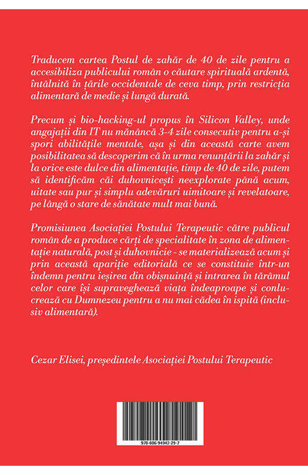 Postul de zahar de 40 de zile