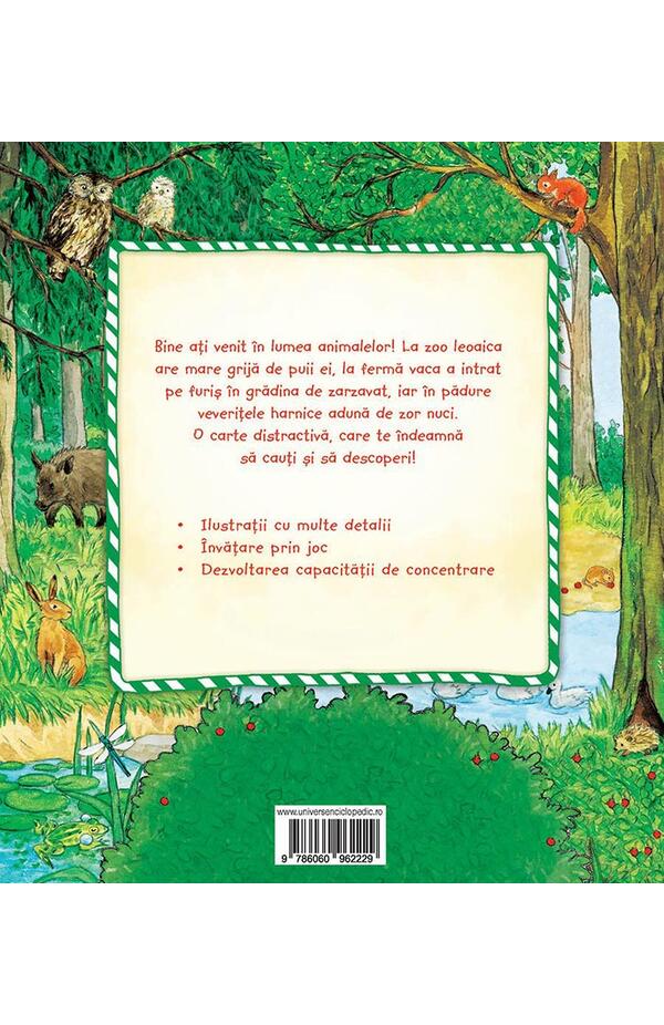 Cauta si gaseste. Animale