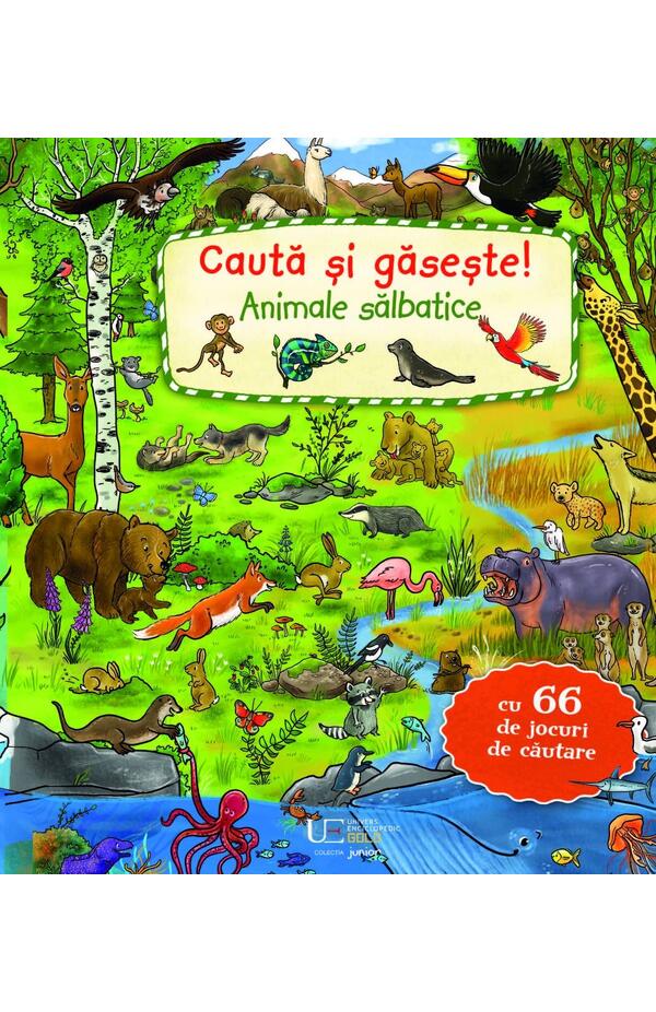 Cauta si gaseste! Animale salbatice