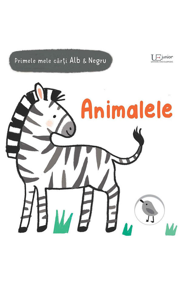 Primele mele carti Alb - Negru - Animalele