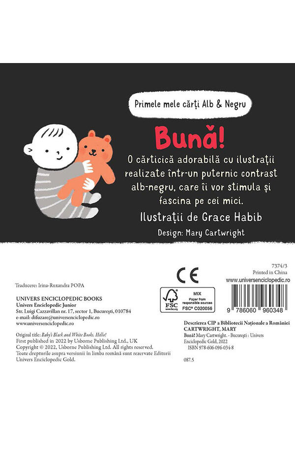 Primele mele carti Alb - Negru - Buna!