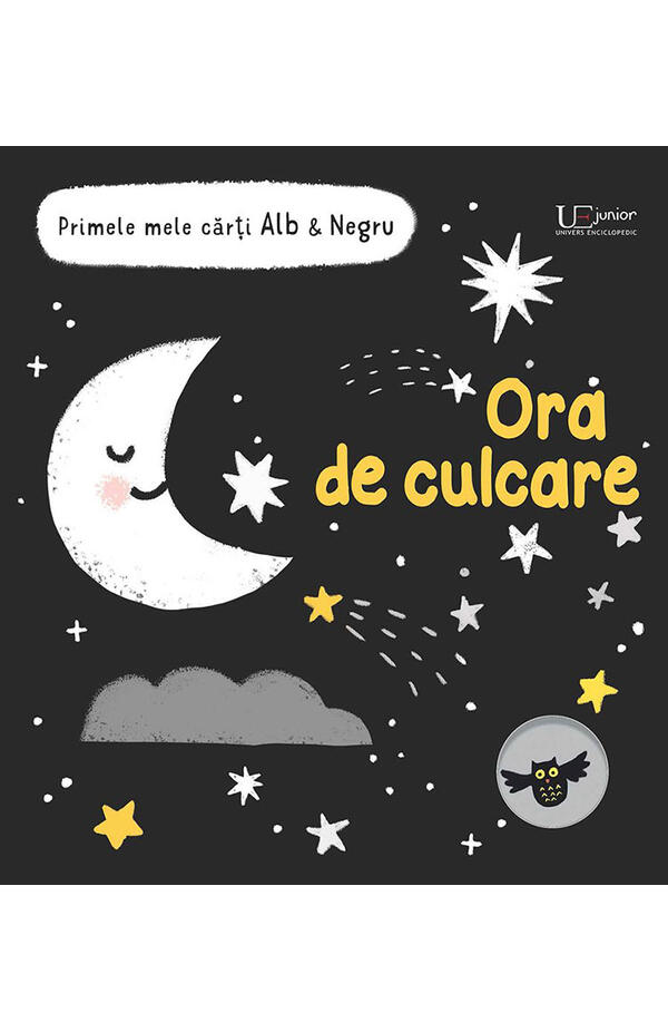 Primele mele carti Alb - Negru - Ora de culcare