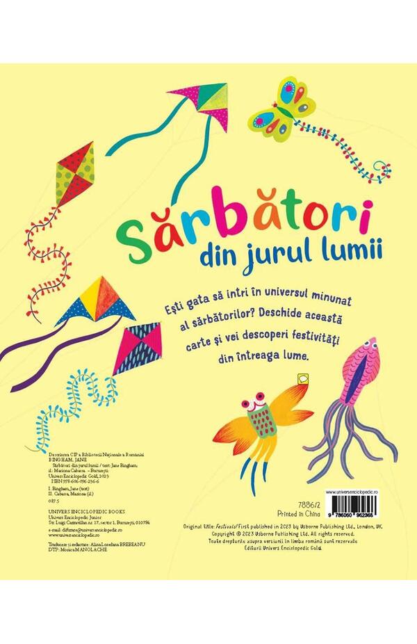 Sarbatori din jurul lumii, autor Jane Bingham